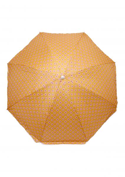 Зонт пляжный фольгированный (150см) 6 расцветок 12шт/упак ZHU-150 (расцветка 5)