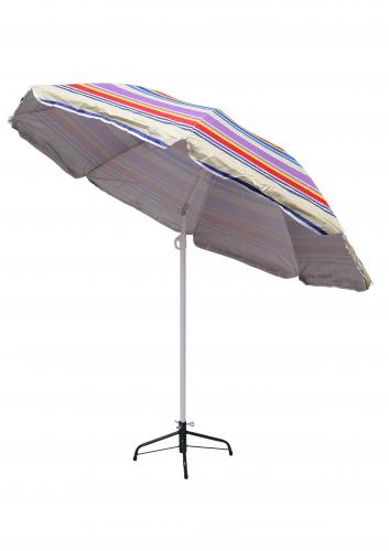 Зонт пляжный фольгированный (200см) 6 расцветок 12шт/упак ZHU-200 (расцветка 1) - фото 11