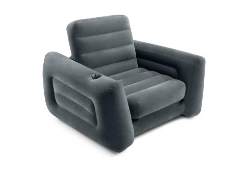 Кресло-кровать флокированное(117х224х66см) 2 шт/упак 66551 - фото 1