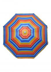 Зонт пляжный фольгированный (240см) 6 расцветок 12шт/упак ZHU-240 (расцветка 1) - фото 20