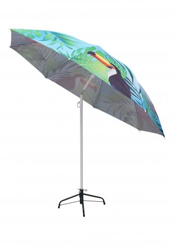 Зонт пляжный фольгированный (170см) 6 расцветок 12шт/упак ZHUBU-170 (расцветка 1) - фото 11