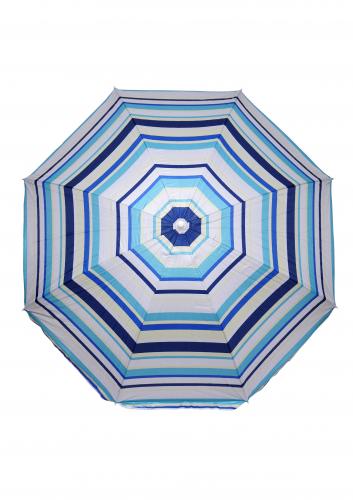 Зонт пляжный фольгированный (170см) 6 расцветок 12шт/упак ZHU-170 (расцветка 1) - фото 2