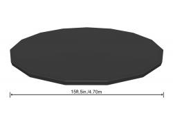 Тент для каркасного бассейна 457см (D470см) 4 шт/упак 58038 - фото 2