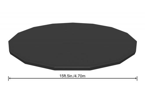 Тент для каркасного бассейна 457см (D470см) 4 шт/упак 58038 - фото 1