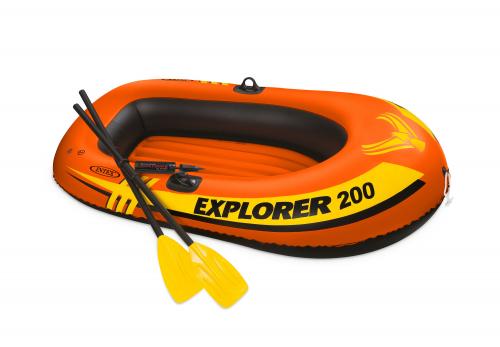 Лодка "Explorer" 2-мест. (185х94х41см)+насос+весла 3 шт/упак 58331 - фото 2