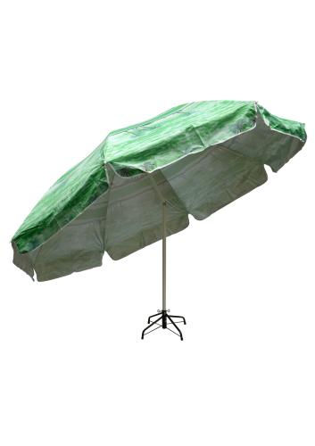 Зонт пляжный фольгированный с наклоном (4 расцветок) 200 см 12 шт/упак М44459 - фото 3